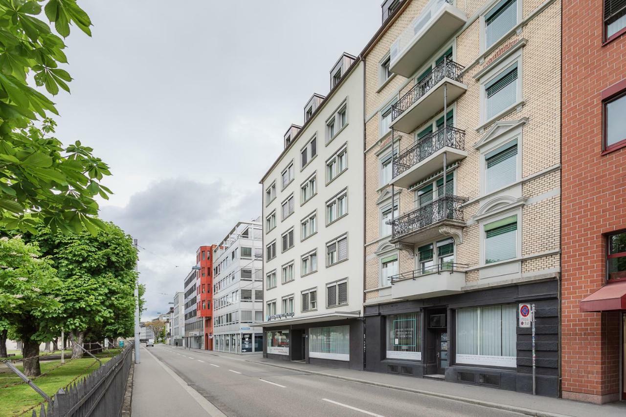 Visionapartments Militaerstrasse - Contactless Check-In Цюрих Екстер'єр фото